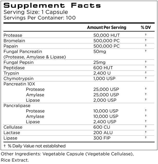 Osmosis Digestive Support Fast-Acting Essential Enzymes